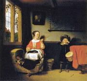 Nicolaes maes The Naughty Drummer Boy France oil painting artist